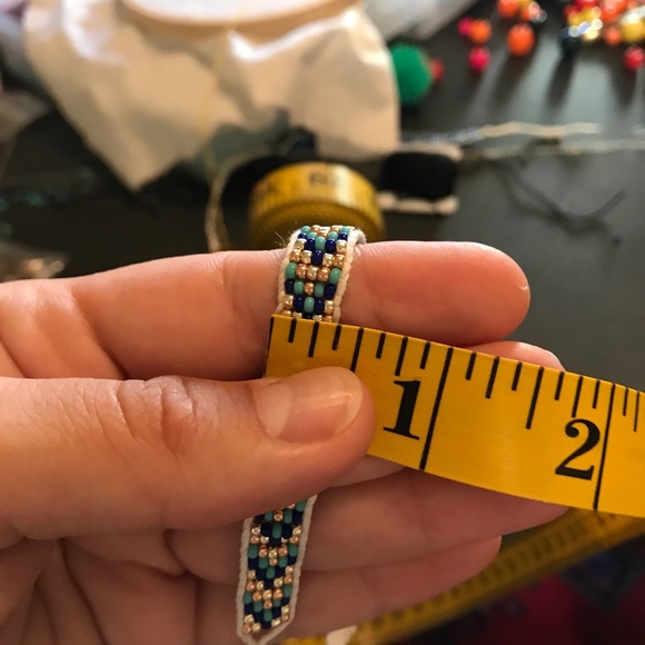 Handmade cord bead bracelet - Picture 6 of 6